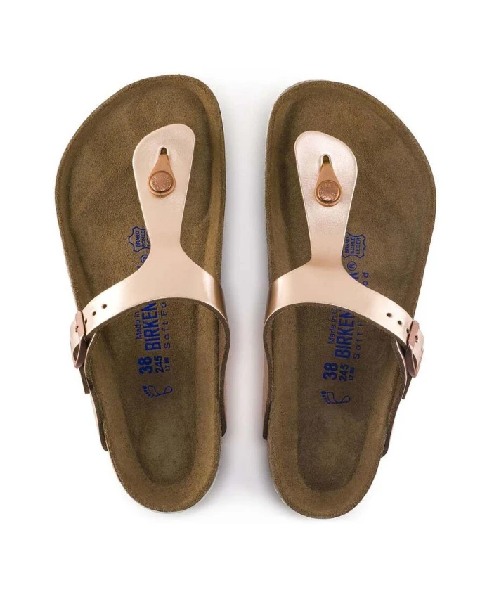 Сандалии Gizeh с мягкой стелькой Birkenstock, розовый — фото 4