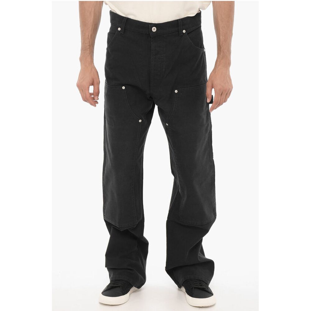 

Однотонные брюки CARPENTER с 5 карманами Heron Preston, Black
