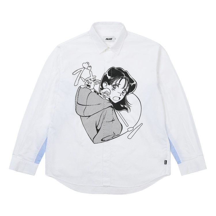 

Рубашка Palace Rear View Shirt, White