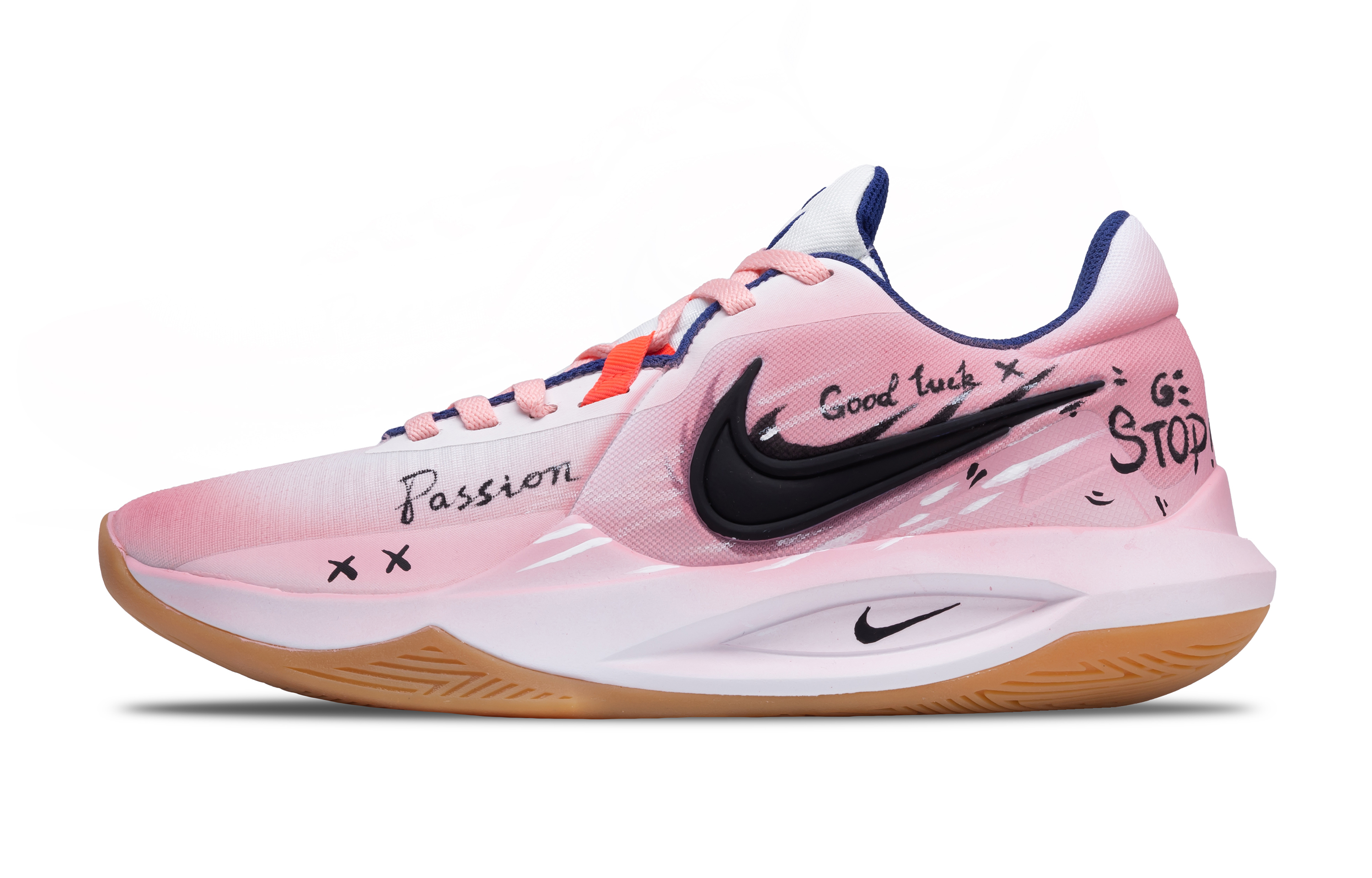 

Nike Баскетбольные кроссовки Precision 6 Fast & Furious, черно-розовые, низкие, мужские, черно-розовые