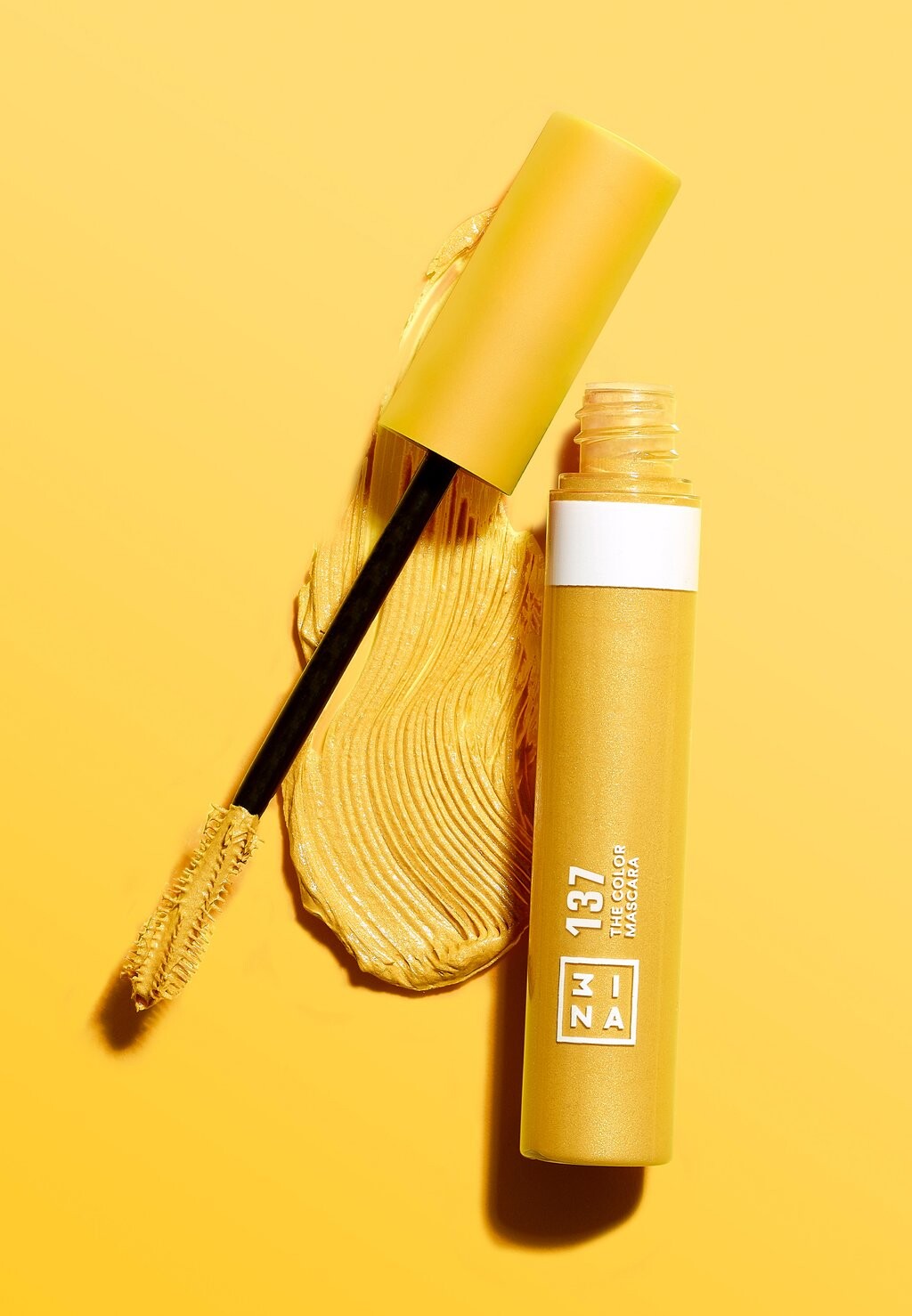 Тушь для ресниц THE COLOR MASCARA 3ina, цвет 137 yellow — фото 4