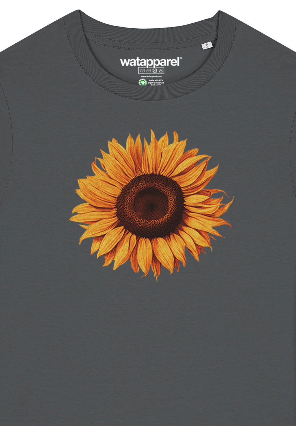 

Футболка с принтом SONNENBLUME watapparel, антрацит