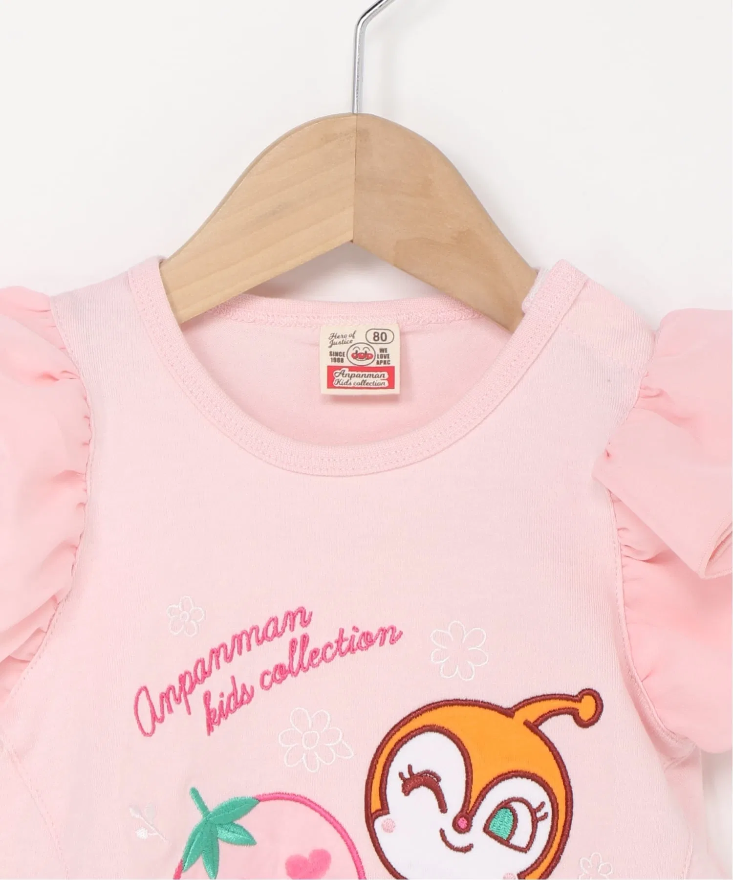 Детская коллекция ANPANMAN / (K) Туника из шифона с оборками Anpanman Kids Collection, pink — фото 4