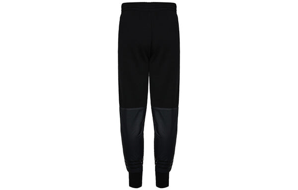 Спортивные штаны Air Jordan Sw Aj11 Hybrid Logo Loose Fleece Lined Bundle Feet Sports Pants Black, черный — фото 2