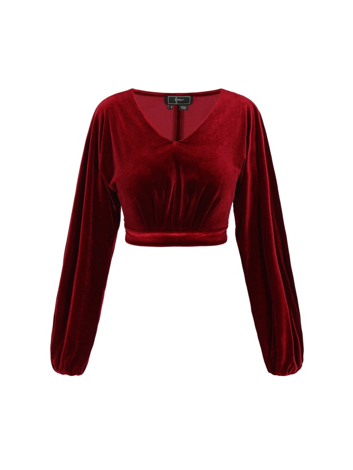 

Faina Женская блузка бордового цвета