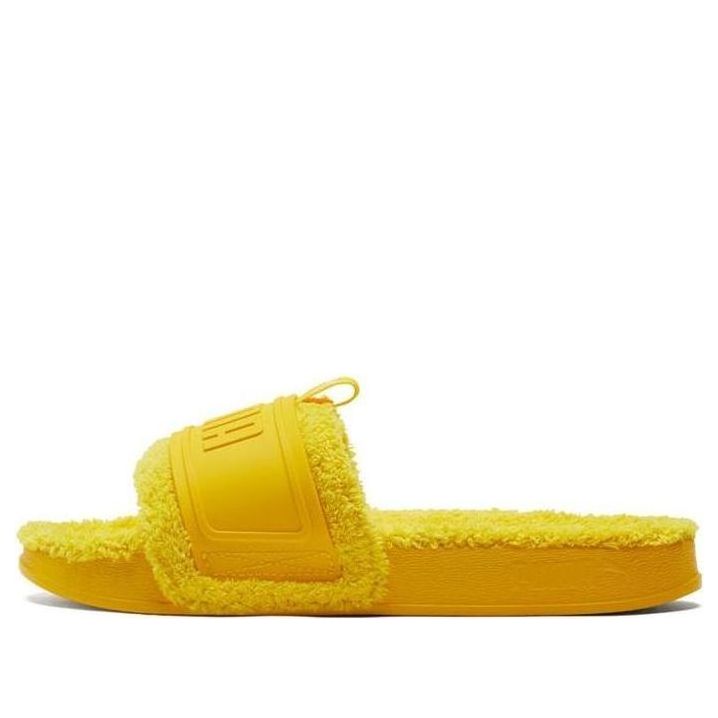 

Шлепанцы PUMA Leadcat Ylm Slide Winter YellowThickenedSlippers Yellow, желтый