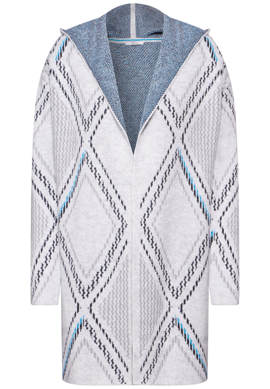 

Вязаный кардиган CECIL Knit Cardigan, серый