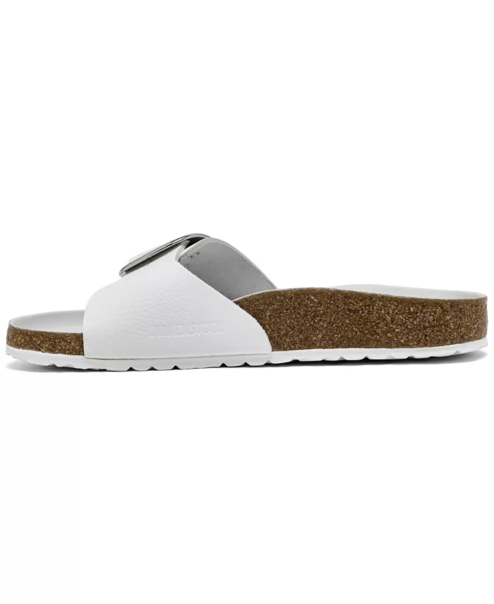 Женские сандалии Madrid Big Buckle от Finish Line Birkenstock, белый — фото 4