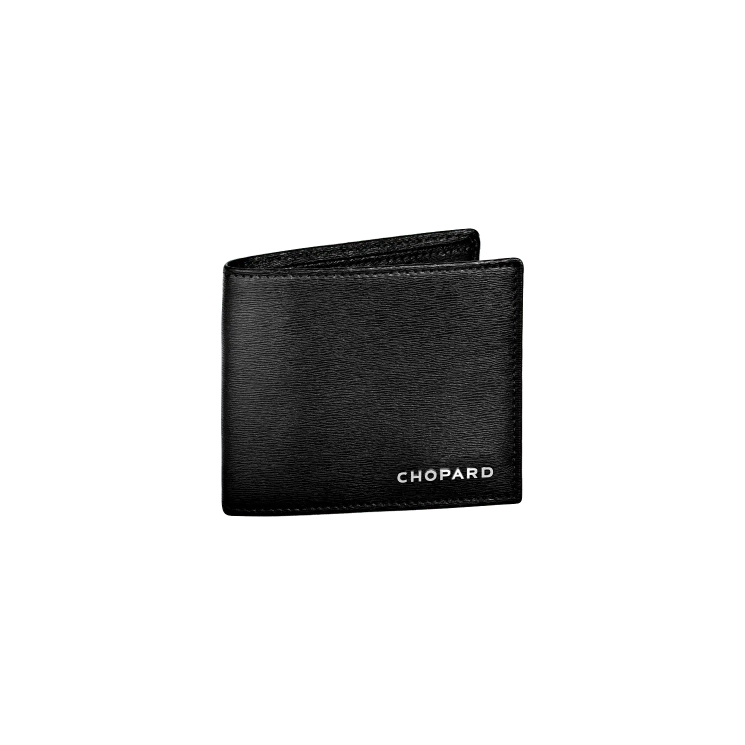 

Кошелек Chopard Classic mini wallet - Черная зернистая телячья кожа