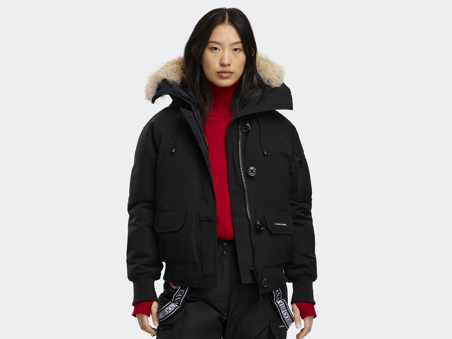 

Бомбер Canada Goose Chilliwack Heritage, черный
