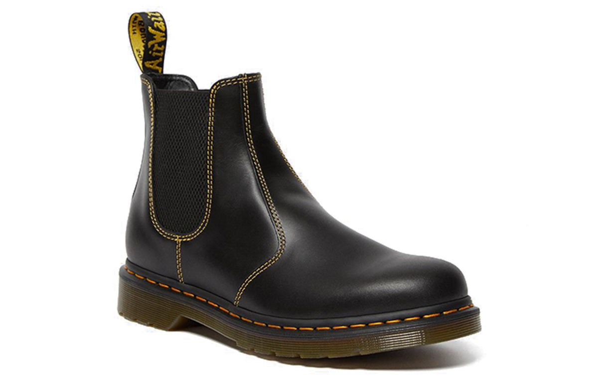Мужские ботинки челси Dr. Martens 2976 Atlas кожаные, серый — фото 2