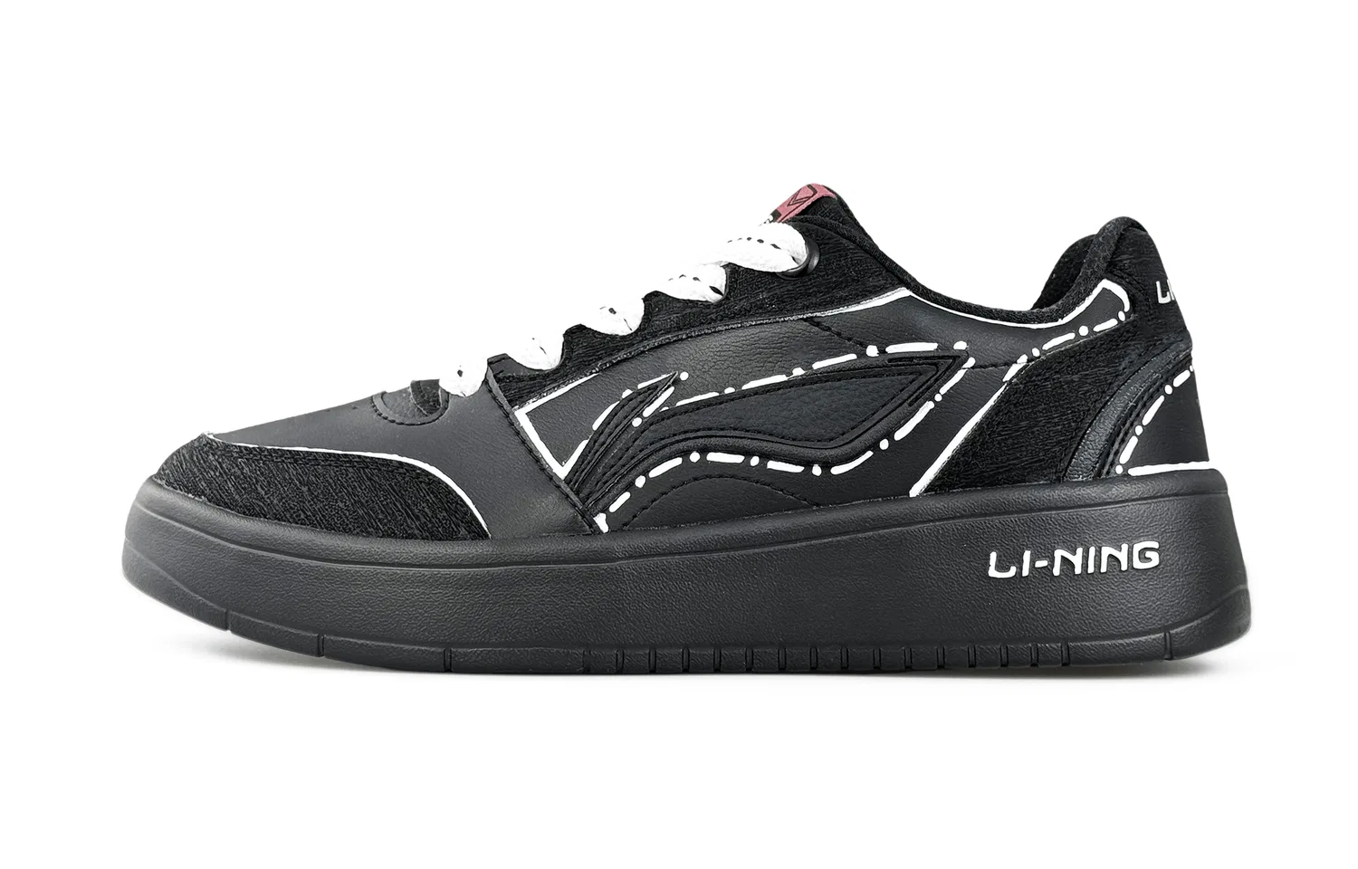 Кроссовки скейтбордические низкие Li-Ning Sycee V3 черные