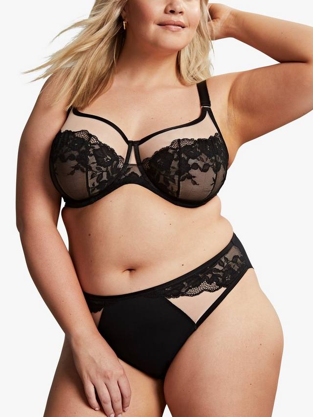 

Джозефин бикини с высокой посадкой Sculptresse, Black/Latte