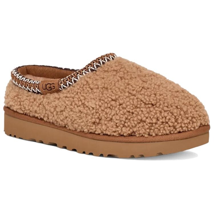 Мюли женские Tasman Maxi Curly, каштановые, женские Ugg, коричневый — фото 2