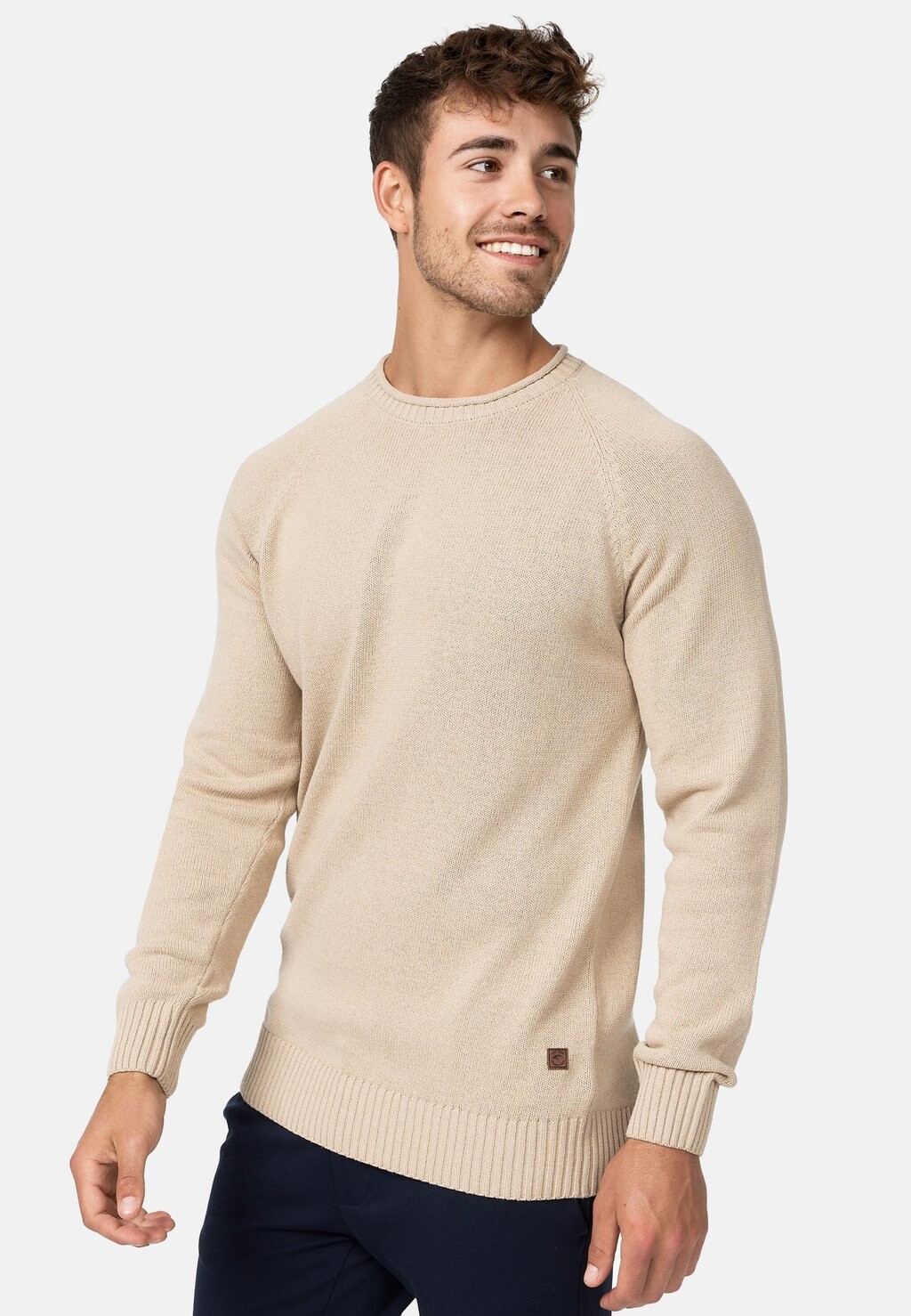 

Вязаный свитер INMASSUM INDICODE JEANS, цвет irish cream