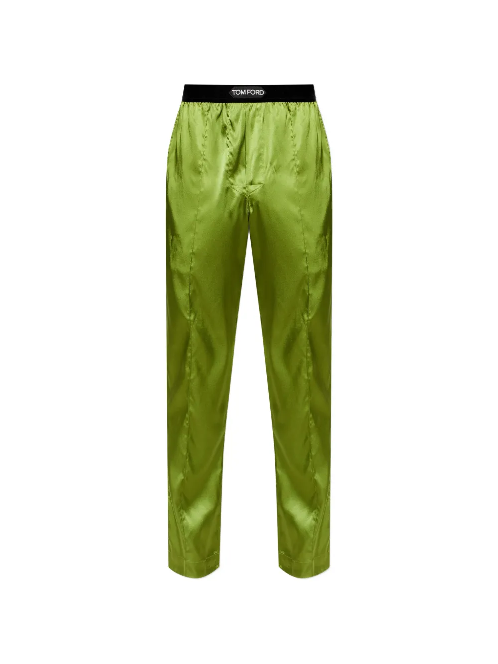 

Пижамные брюки с поясом с логотипом Tom Ford, зеленый