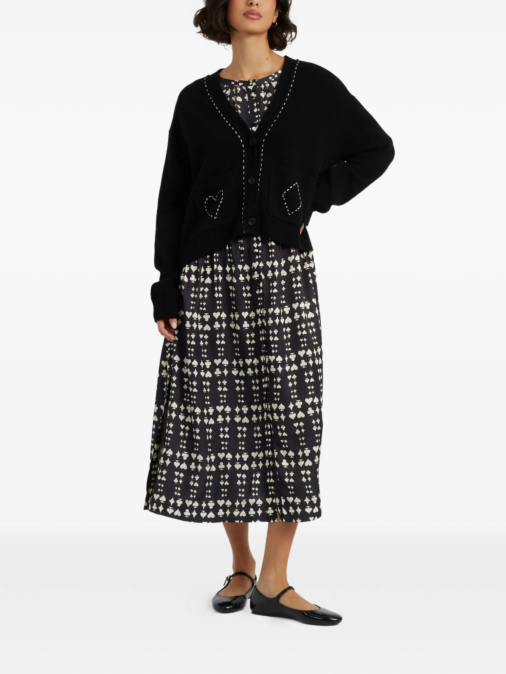 

Кардиган Queen Of Hearts на пуговицах Chinti & Parker, черный
