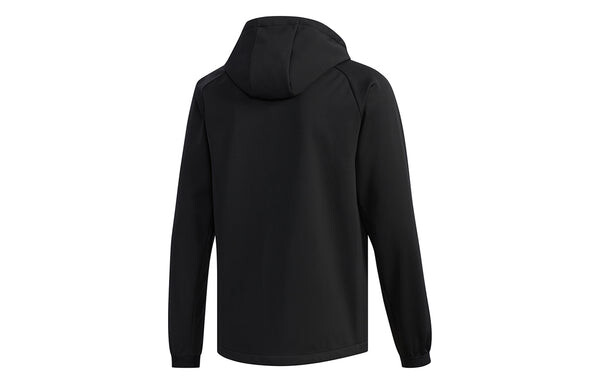 Куртка softshell ho outdoor casual sports куртка с капюшоном Adidas, черный — фото 2
