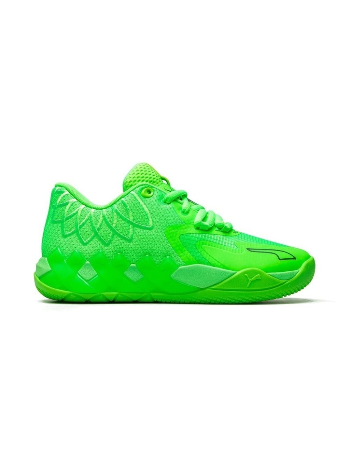 Puma Kids кроссовки MB.01 Low Volt, зеленый — фото 2