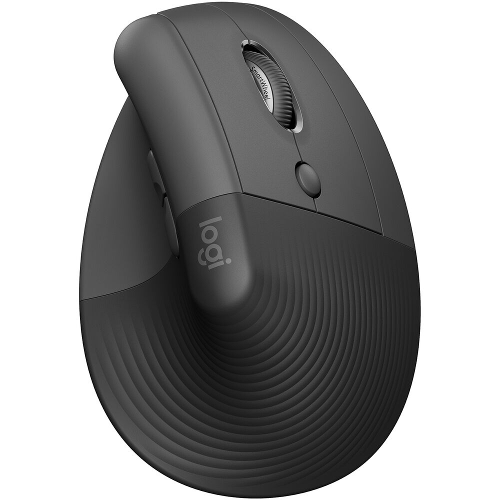 

Вертикальная эргономичная беспроводная мышь Logitech Lift (графит)