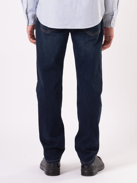 Джинсы 502 зауженного кроя, темно-синего цвета Levi's, Medium Indigo - Worn In — фото 3