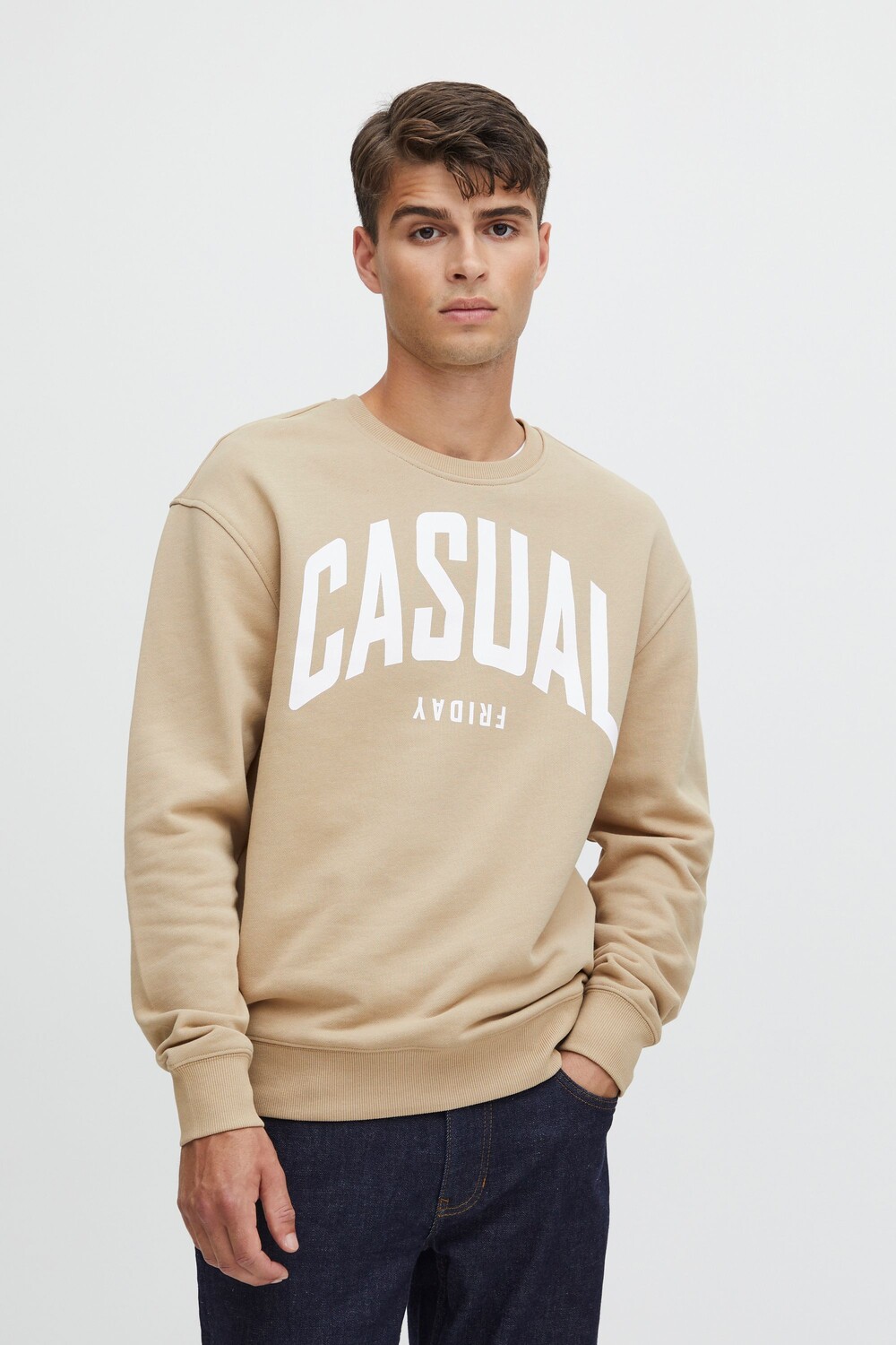 

Толстовка CASUAL FRIDAY CFSage 20504808, натуральный