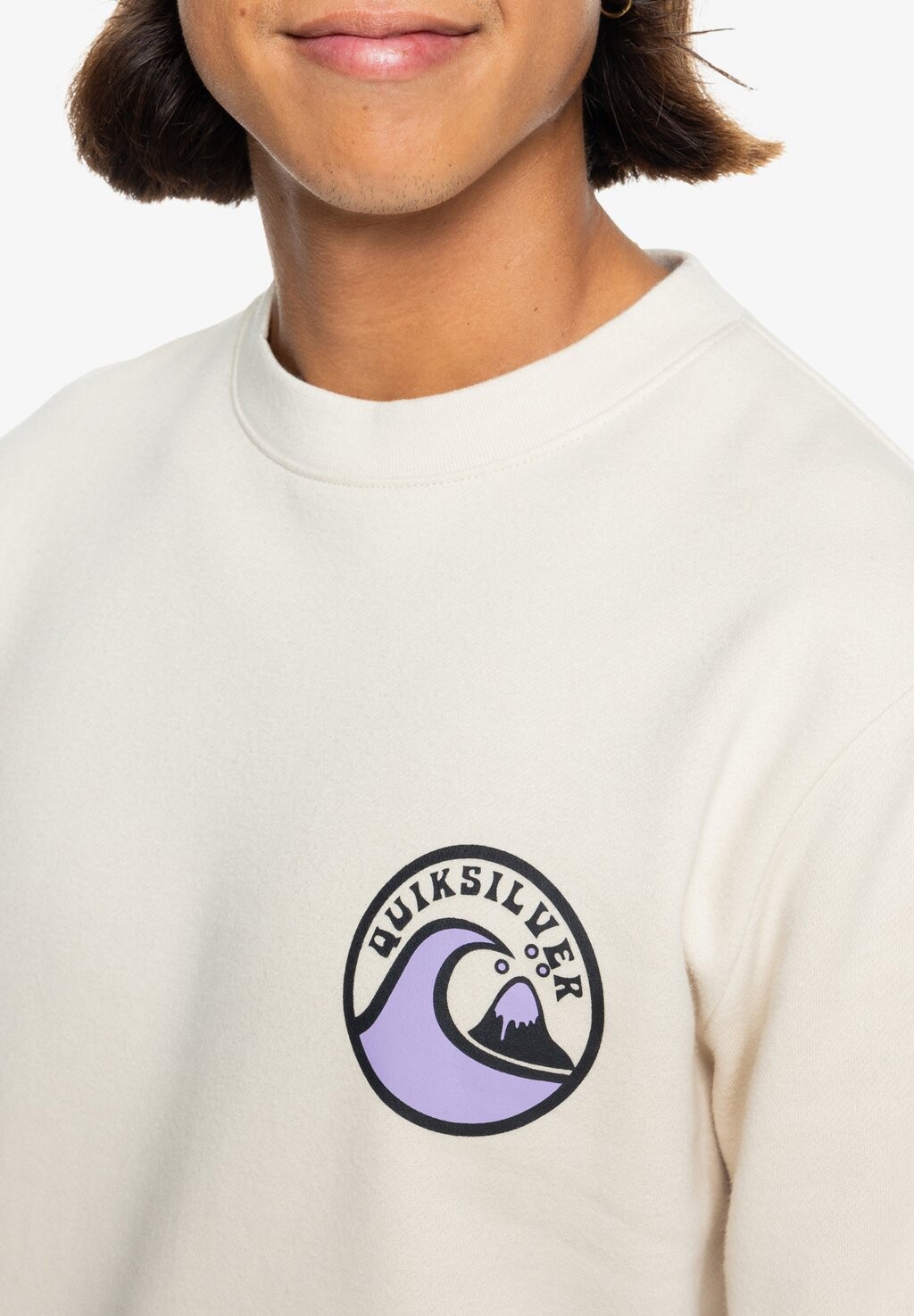 

Толстовка SCREEN Quiksilver, кремовый