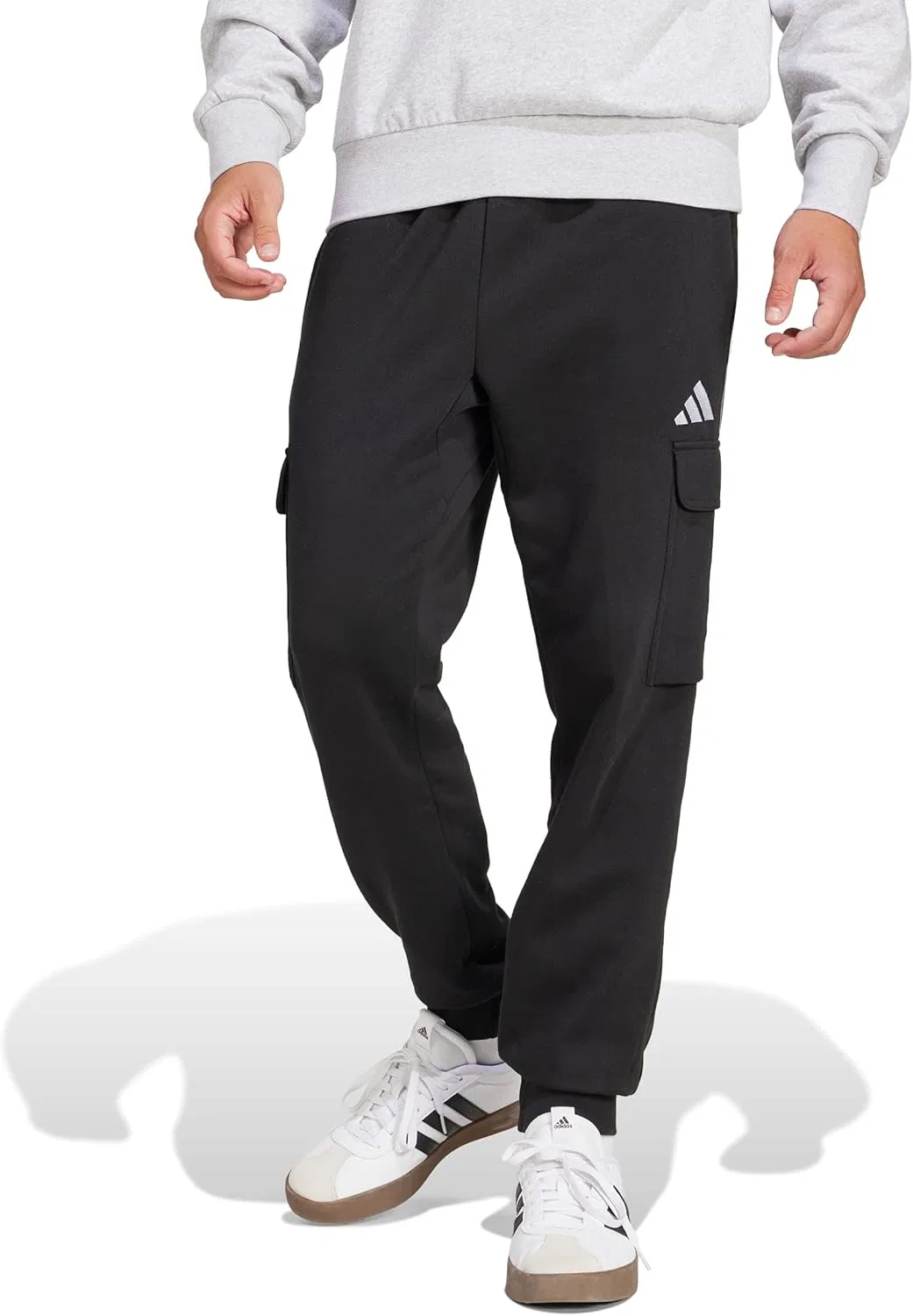 Мужские спортивные брюки-карго adidas Essentials Feelcozy Fleece — фото 3