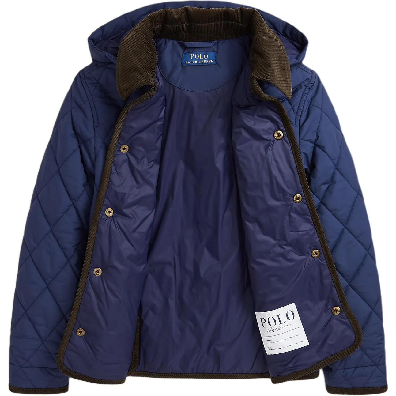 Polo Ralph Lauren Утепленная куртка FW25 Newport Marine Blue для подростков — фото 3