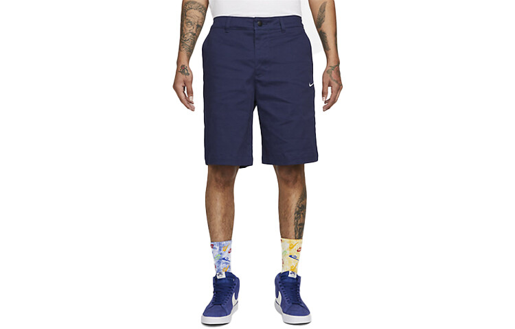 

Повседневные шорты мужские темно-синие Nike, темно-синий