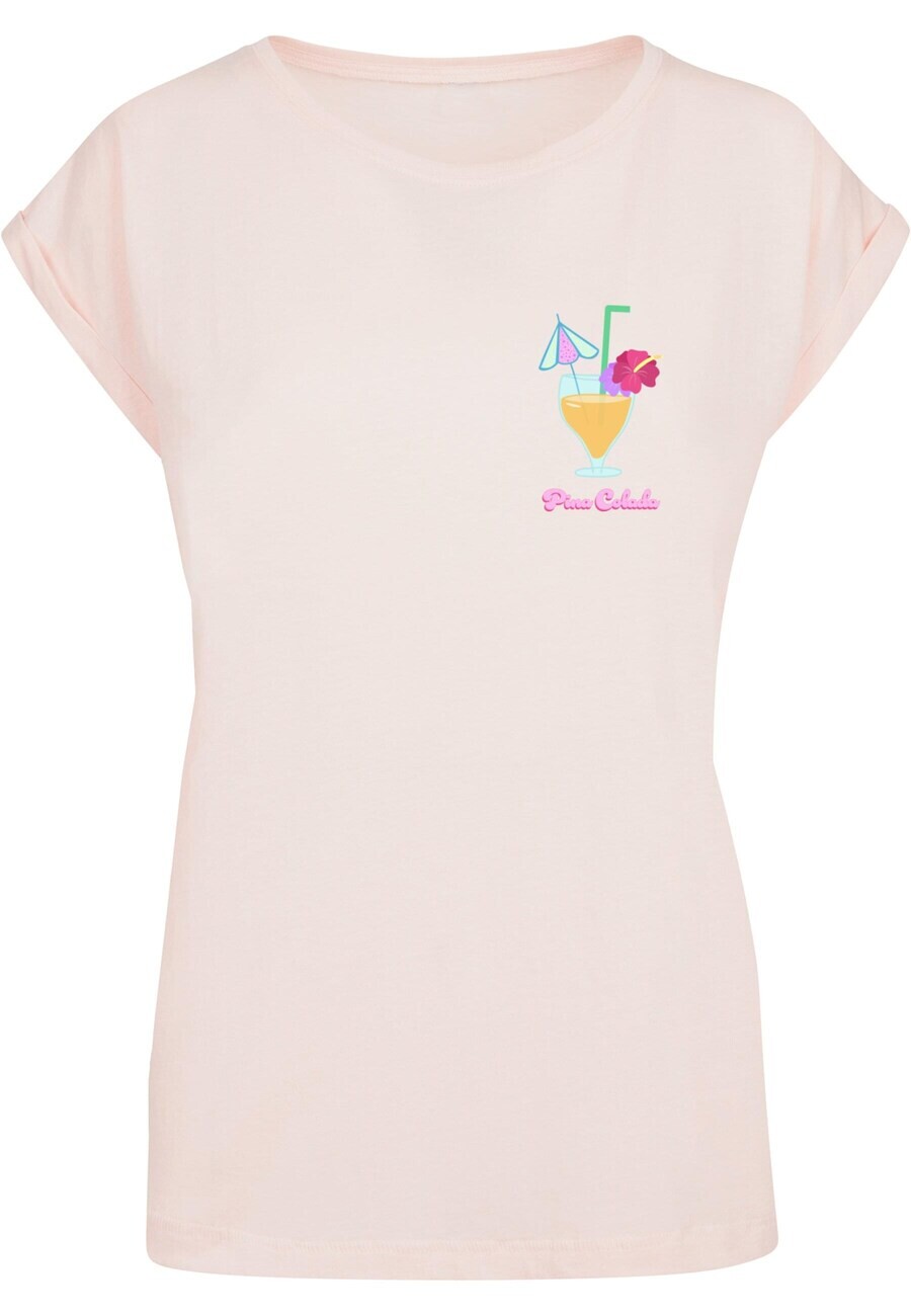 

Футболка Merchcode PINA COLADA, светло-розовый
