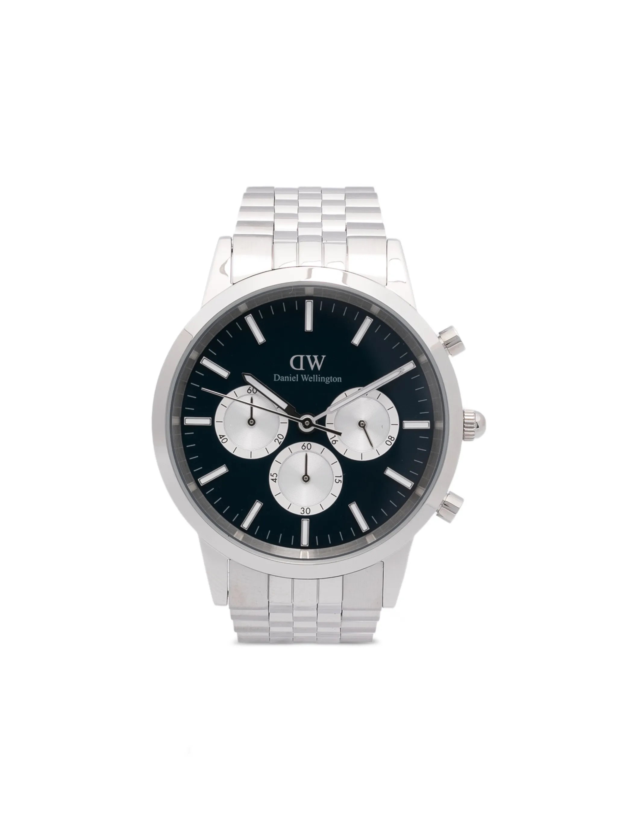 

Наручные часы Iconic Chronograph Arch 5-Link 42 мм Daniel Wellington, синий