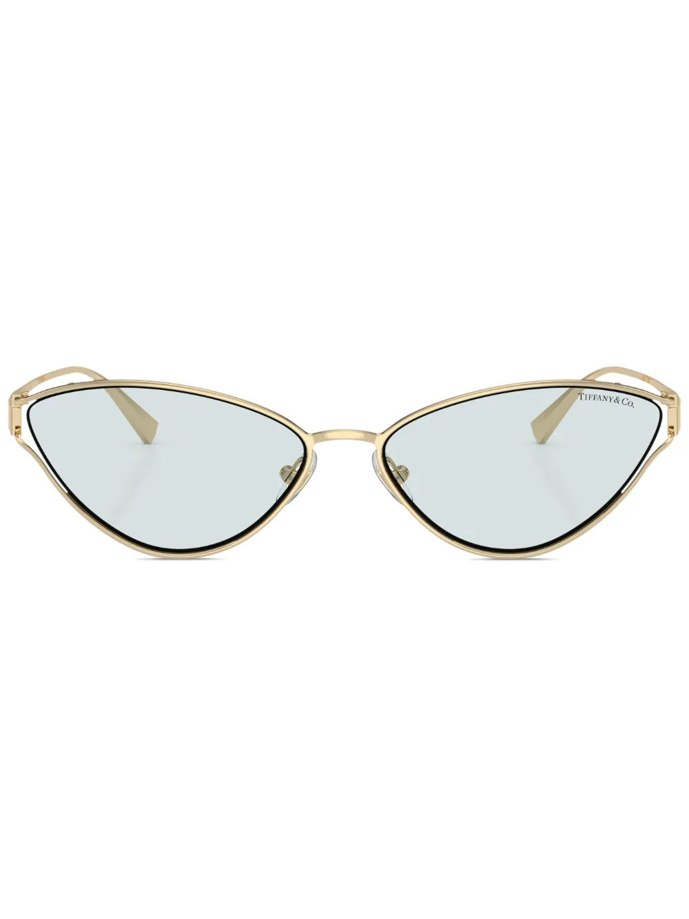 

Солнцезащитные очки с затемненными линзами Tiffany & Co Eyewear, золотой