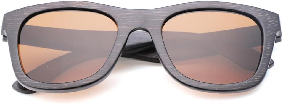 

Модные бамбуковые солнцезащитные очки в стиле ретро, ​​женские квадратные поляризованные очки, мужские солнцезащитные очки для вождения с защитой от УФ-излучения UV 400 UJNHGQ, Brown