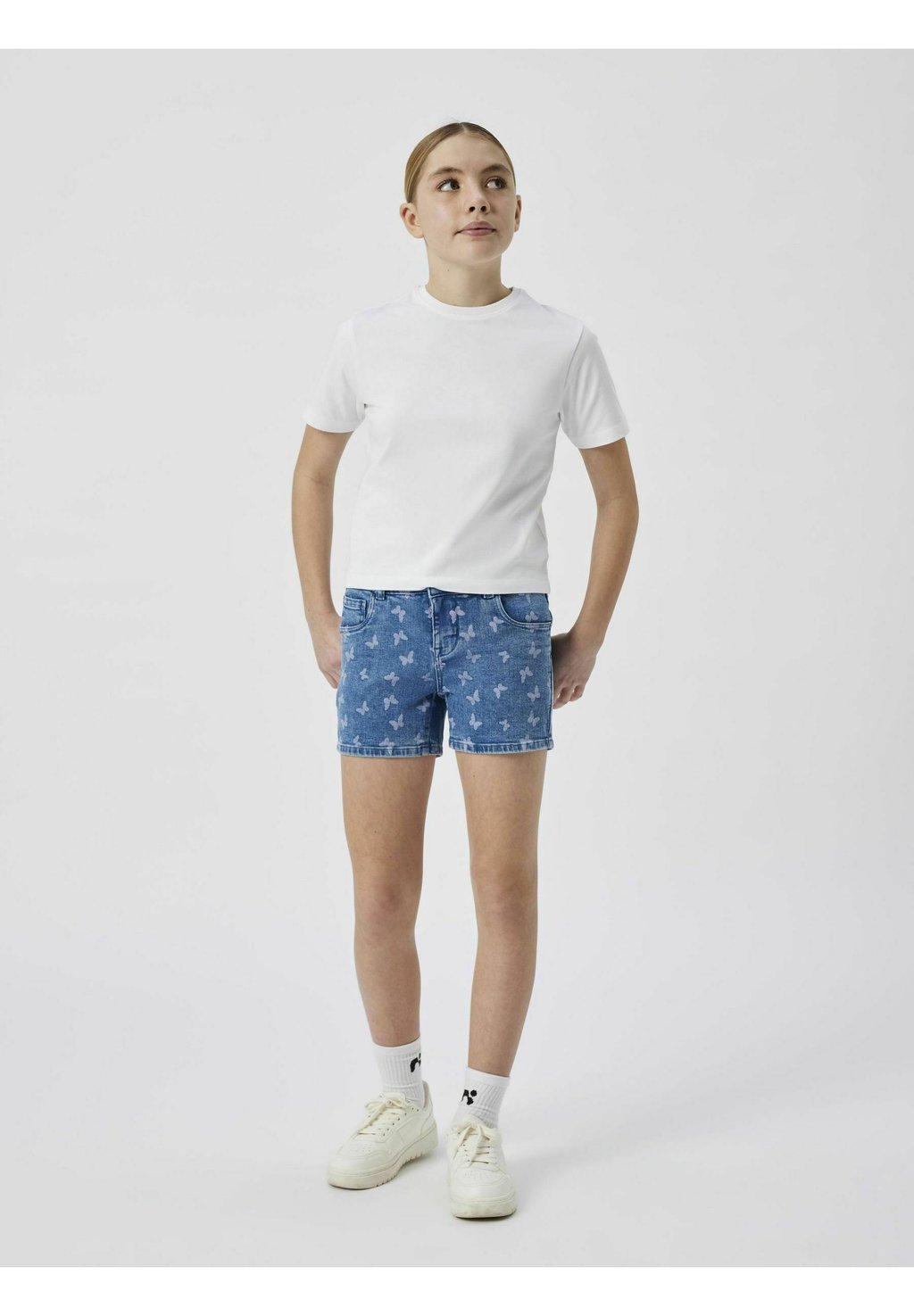 

Джинсовые шорты TWO SOON, цвет Medium Blue Denim