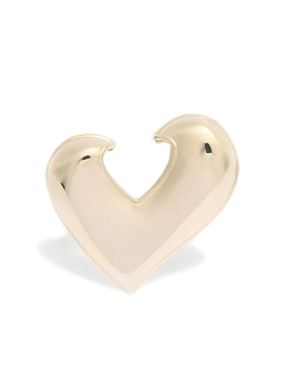 

Кольцо с декором в виде сердца Genny, золотой