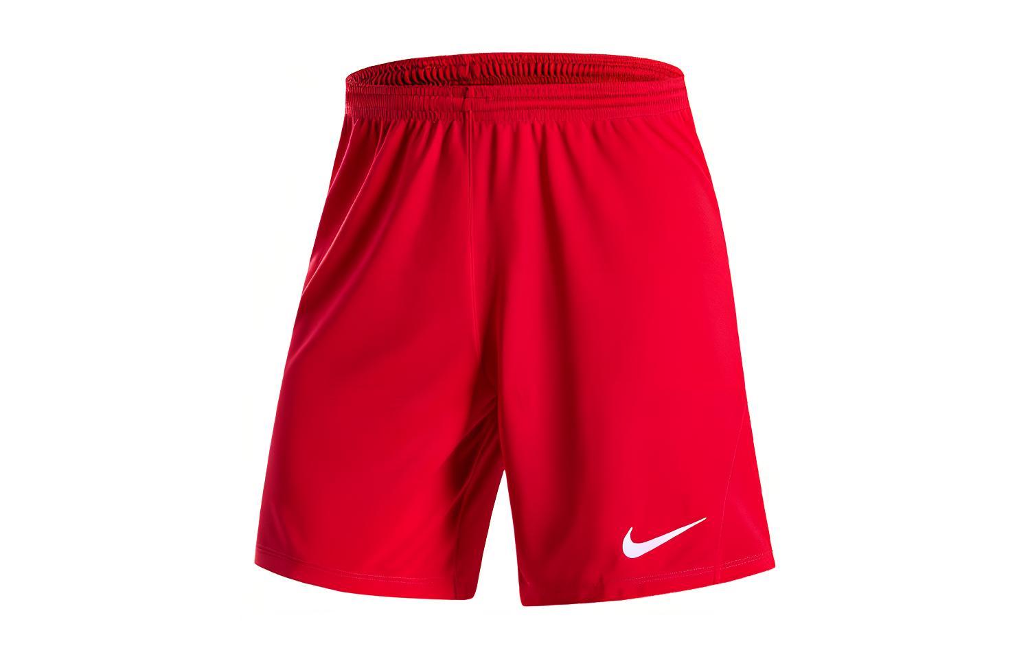 

Nike Повседневные шорты DRI FIT для мужчин, университетские, красные/белые