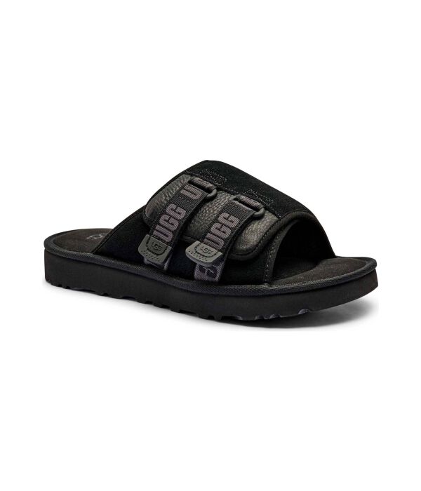 

Кожаные тапочки GoldenCoast Ugg, черный