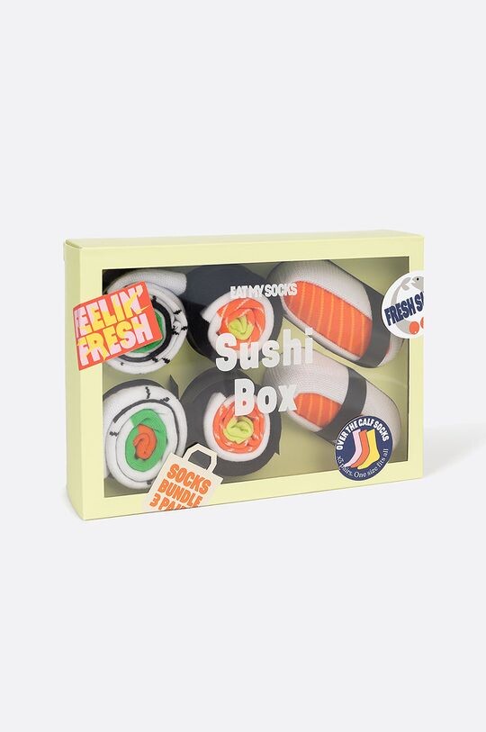 

Носки Sushi Box (3 пары) Eat My Socks, мультиколор