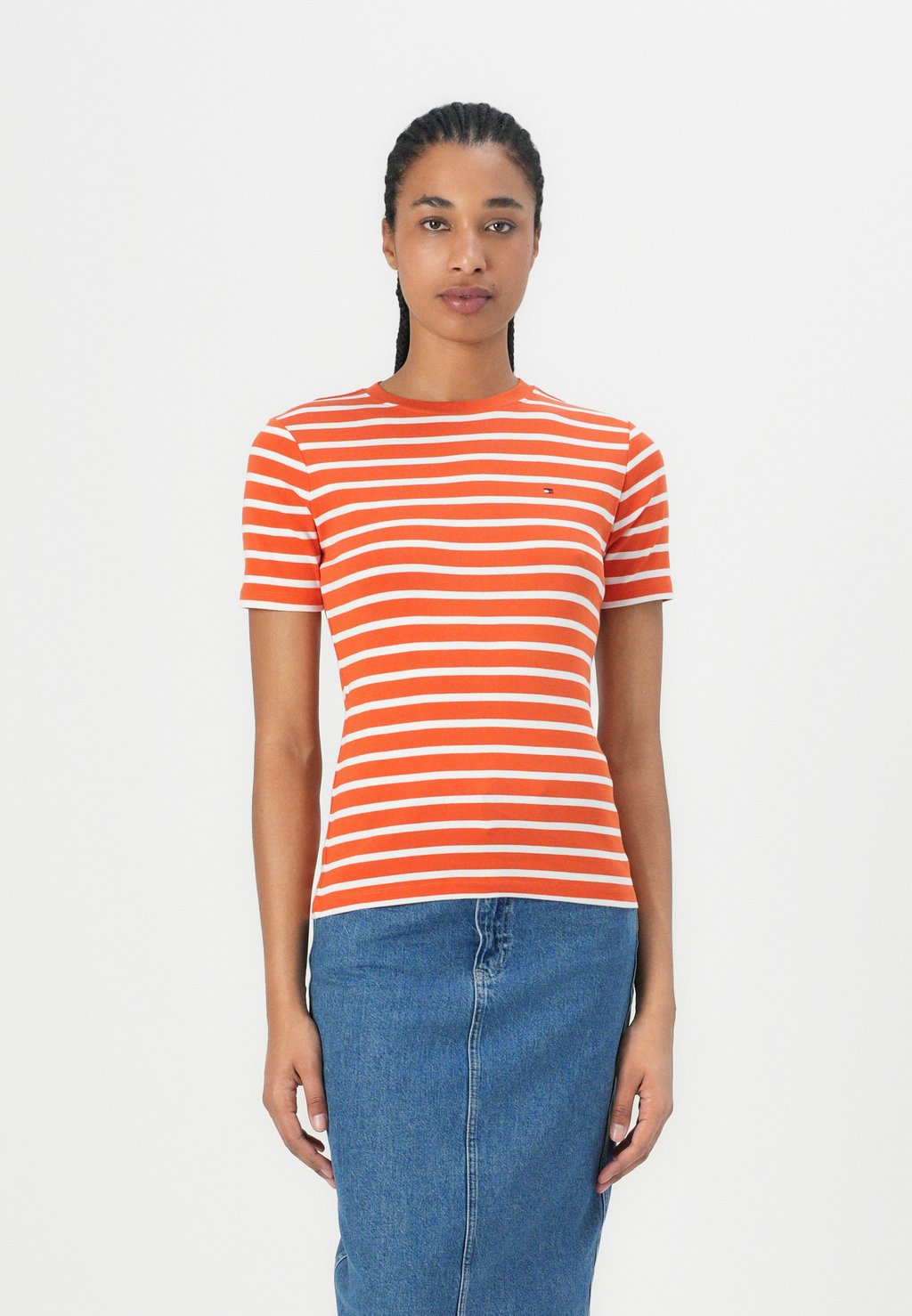 

Футболка с принтом SLIM CODY Tommy Hilfiger, красный