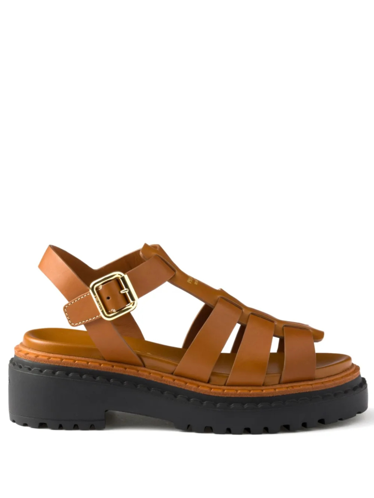Сандалии Fisherman's Prada, коричневый