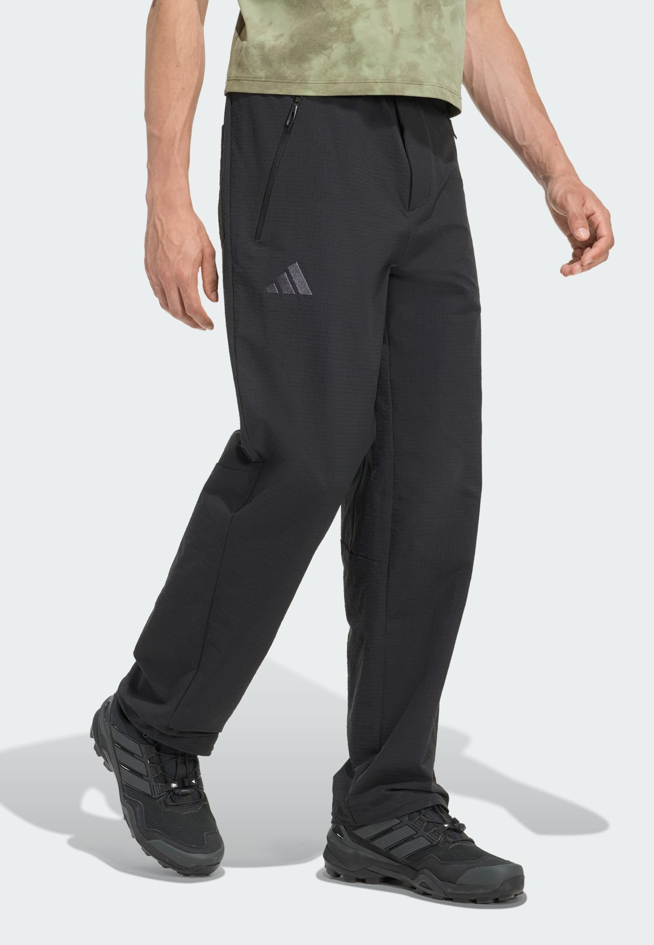 ADIDAS TERREX Уличные штаны Regular 'Xperior Clima365' в черном цвете — фото 2