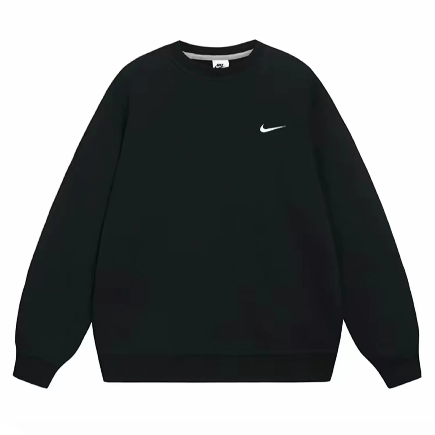 Толстовка Club Unisex Black с круглым воротом Nike — фото 4