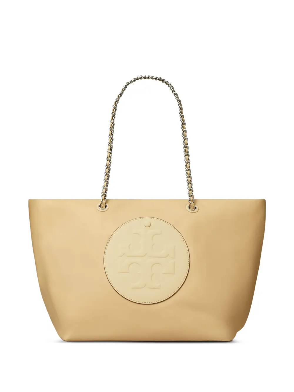 

Сумка-тоут Ella с цепочкой и застежкой-молнией Tory Burch, нейтральный