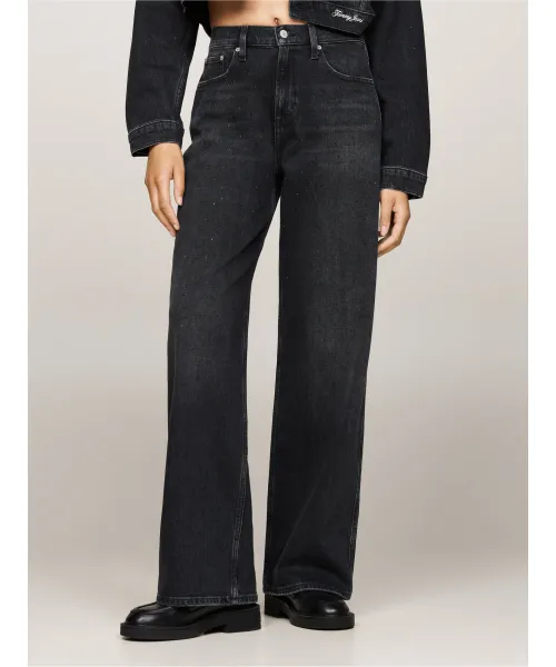 

Джинсы Бетси Flare fit Tommy Jeans, черный