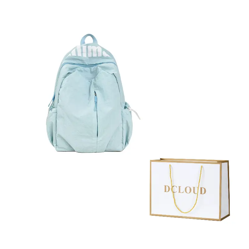 

DCLOUD Нейлоновый рюкзак унисекс разноцветный, Light Blue