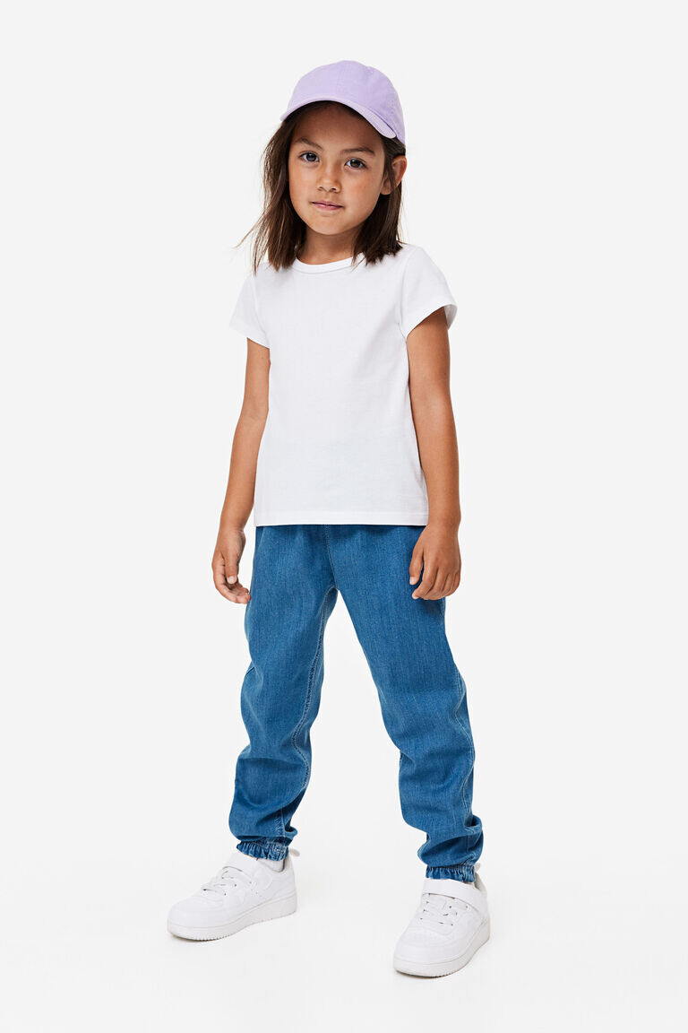 

2 пары джинсовых джоггеров H&M, синий