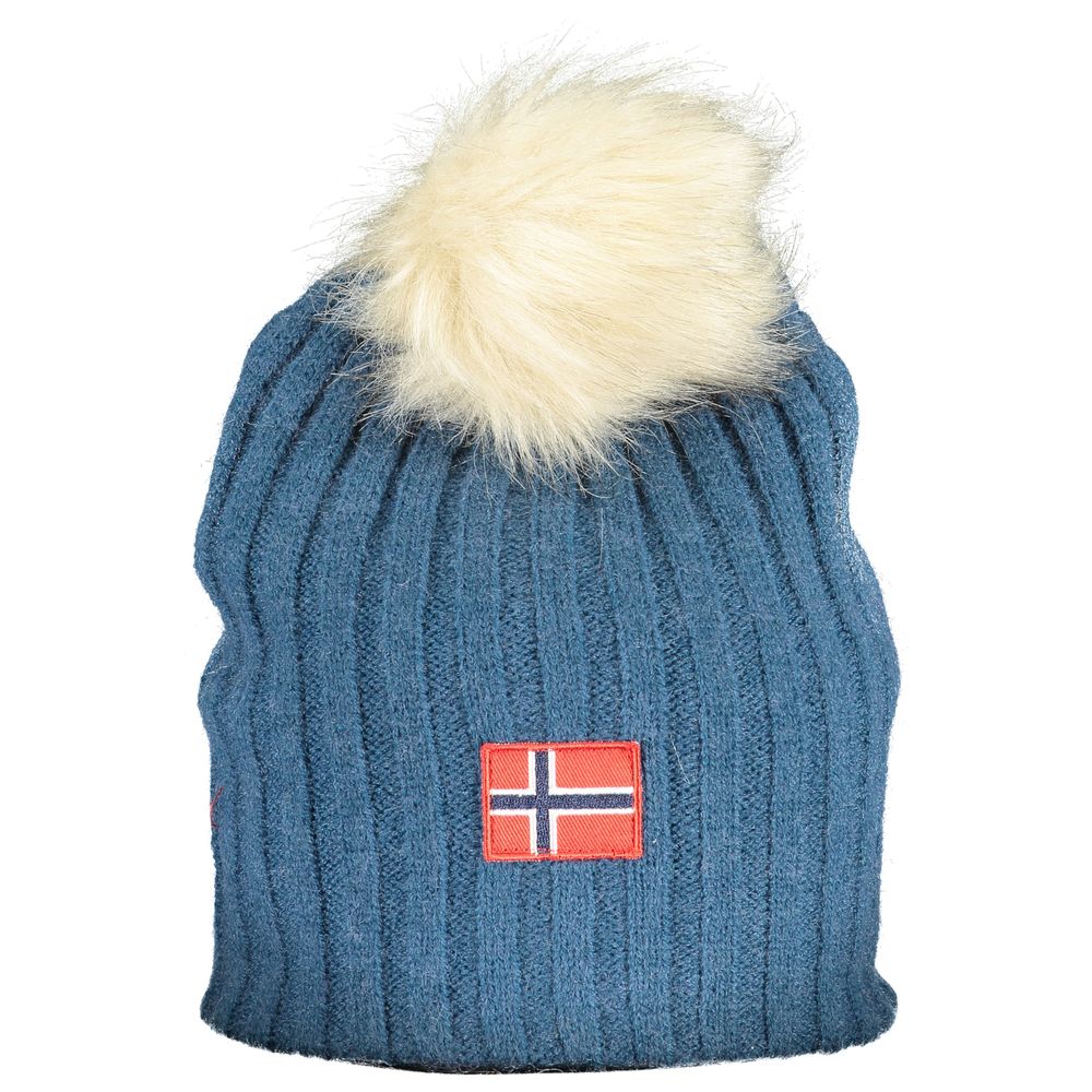 

Синяя шапка из полиэстера Geographical Norway