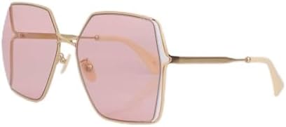 

Женские солнцезащитные очки с бриллиантами в большой оправе, квадратной формы, из золотистого сплава, в стиле стимпанк, с защитой от УФ-излучения UV400 (2026 год) MTZJH, Co6 With Box