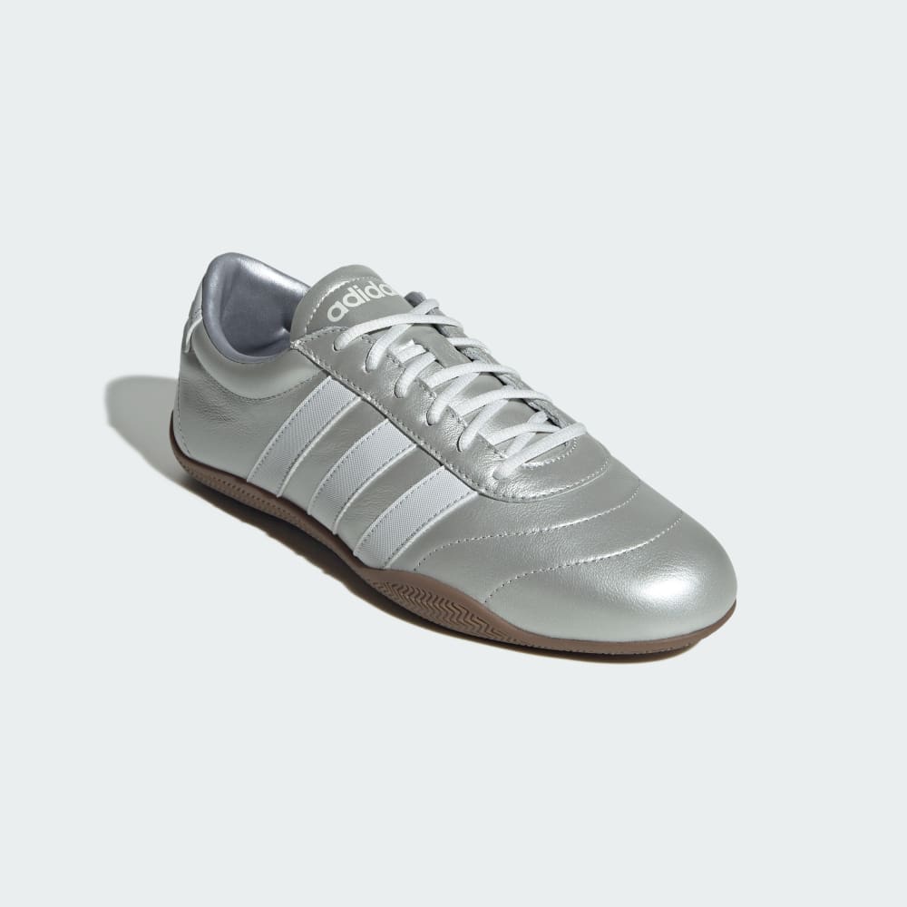 Кроссовки Adidas Grand Court Lo Shoes, цвет Silver Metallic/Crystal White/Gum — фото 4